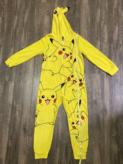 Pokemon Pikachu Kids Small Full Zip Pajamas