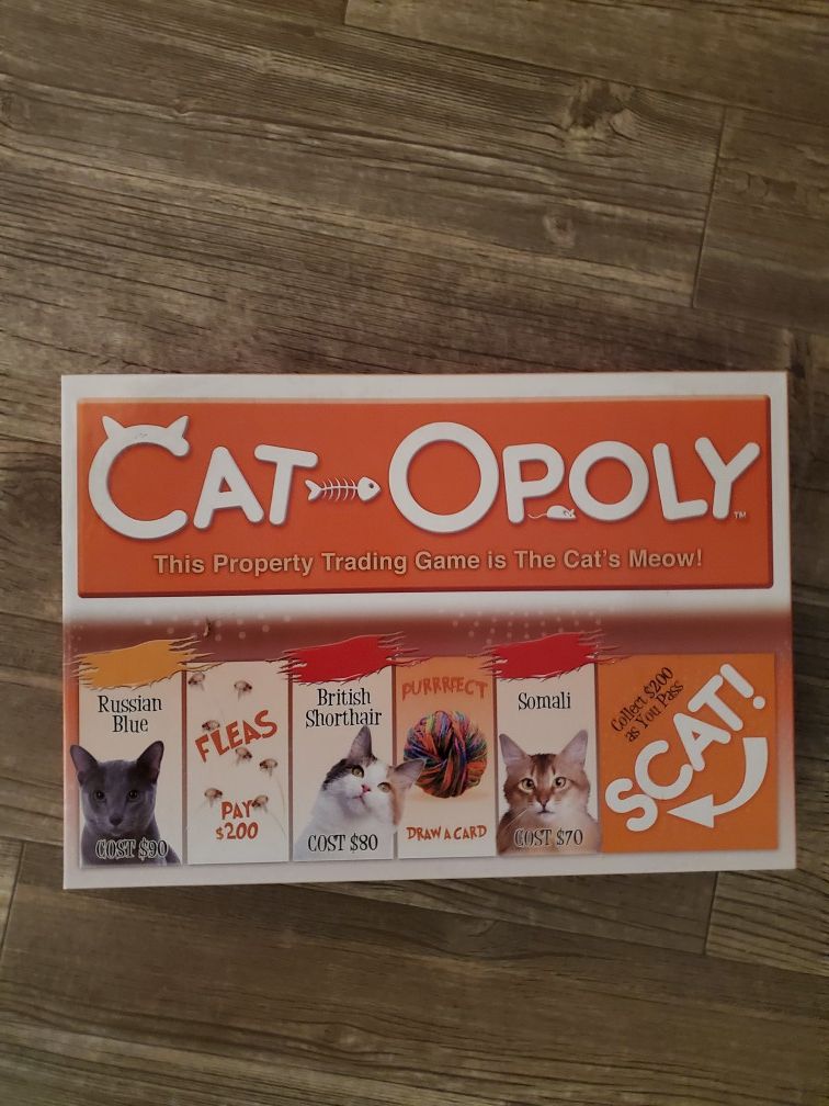 Cat-opoly Board game