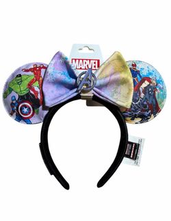 Disney Marvel Loungefly Avengers Artist Series Ear Headband by Sara Pichelli