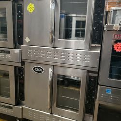 Used Royal Double Convection Oven Natural Gas 