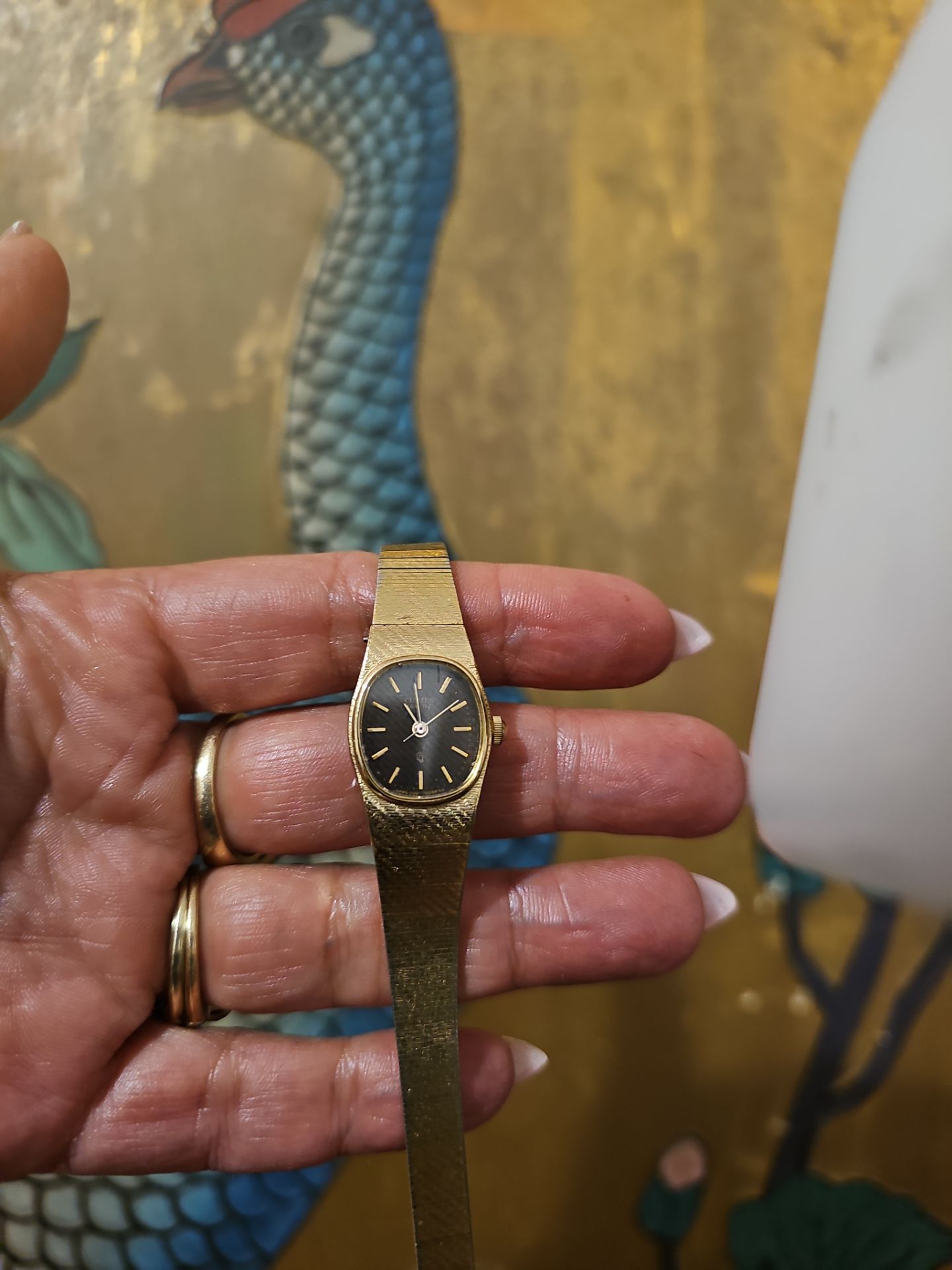 Authentic Citizen• Slim gold-tone bracelet style