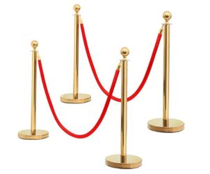 Yaheetech 6pcs Stainless Steel Stanchion Posts - 6.6FT