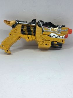 Power Rangers Dino Super Charge Deluxe Dino Charge Morpher Gun Blaster Yellow