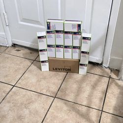 LEVITON OUTLETS GFCI 20 AMP  14 DLS  FOR EACH