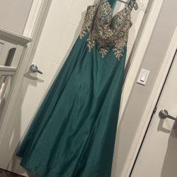 Emerald Green Dress