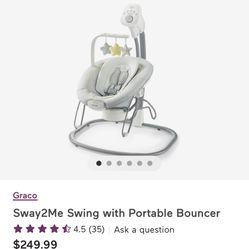 Graco Sway2 me Swing And Portable Bouncer