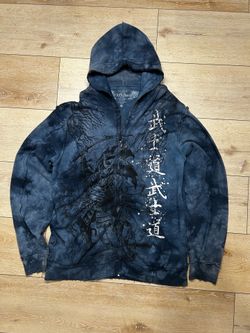 AFFLICTION Bushido Poison Tree Zip Up hoodie