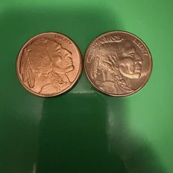 1oz Copper Buffalo Bullion