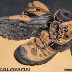 SALOMON QUEST 4 GORE-TEX 4D GTX WATERPROOF HIKING BOOTS SIZE 12