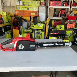 Homelite Chainsaw 16 In Corded