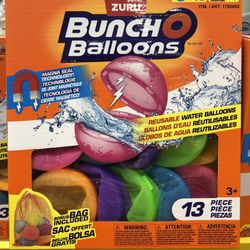 Bunch O Balloons Reusable Water Balloons 13 PK New Sealed Box