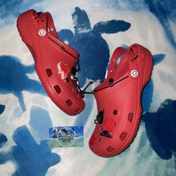Size 9-Karol G x Classic Clog ‘Metal Hearts’🎸❣️