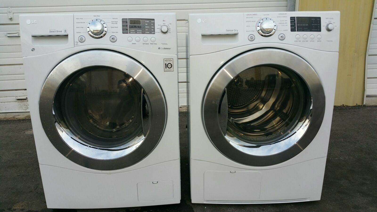 LG front load special size/ Rv size