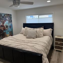 King Bed - Mattress & Frame 