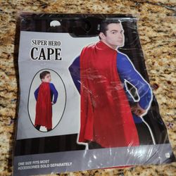 Red Cape For Halloween Costume
