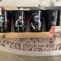 Walking Dead Drinking Glasses 