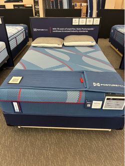Sealy Posturepedic King Elite Hybrid Albany Medium