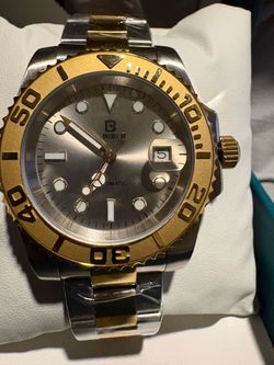 BIBI Automatic Two-Tone Diver-Style Watch