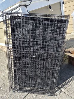 XL and L dog crates