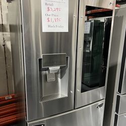 LG 28CF Wi-Fi InstaView LFXS28596S Refrigerator Freezer 3282