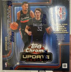 2025/26 Topps Chrome Update Series Basketball Hobby Box