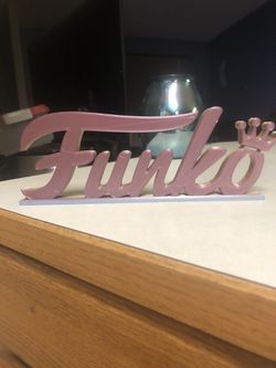 Funko pop display sign