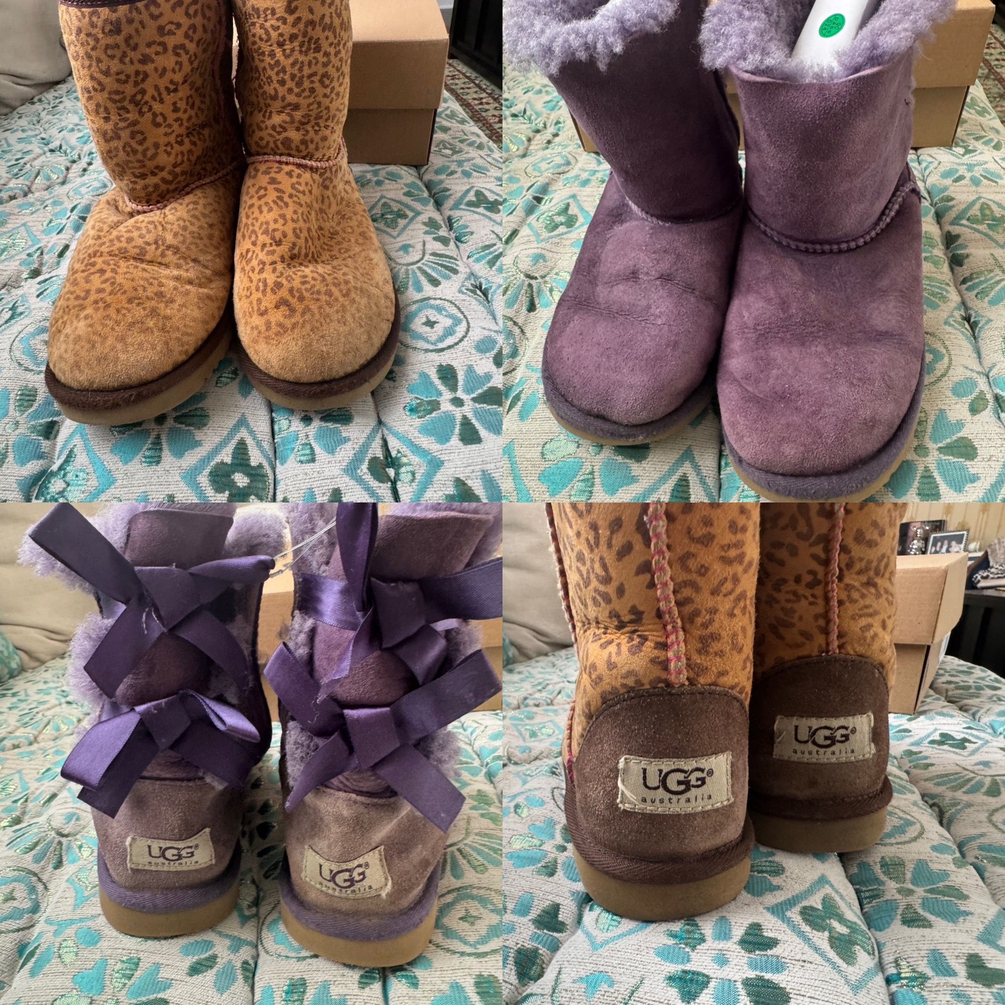 2 Uggs Boots $ 7 For Both