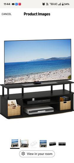 Black entertainment center brand new