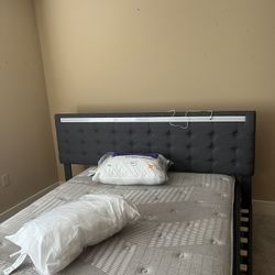 King Sized LED bedframe 