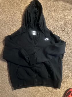 Black Basic Nike Zip Up