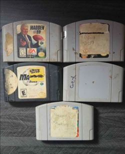 Nintendo 64 Games Lot of 5