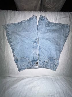 Zara Light Wash Denim Shorts