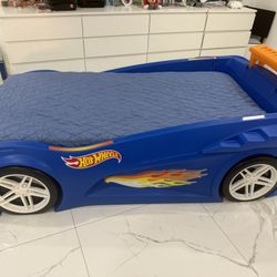 Hot Wheels Bed With Mattress 