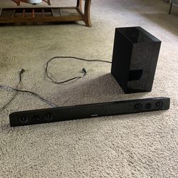 Samsung sound bar w/ subwoofer
