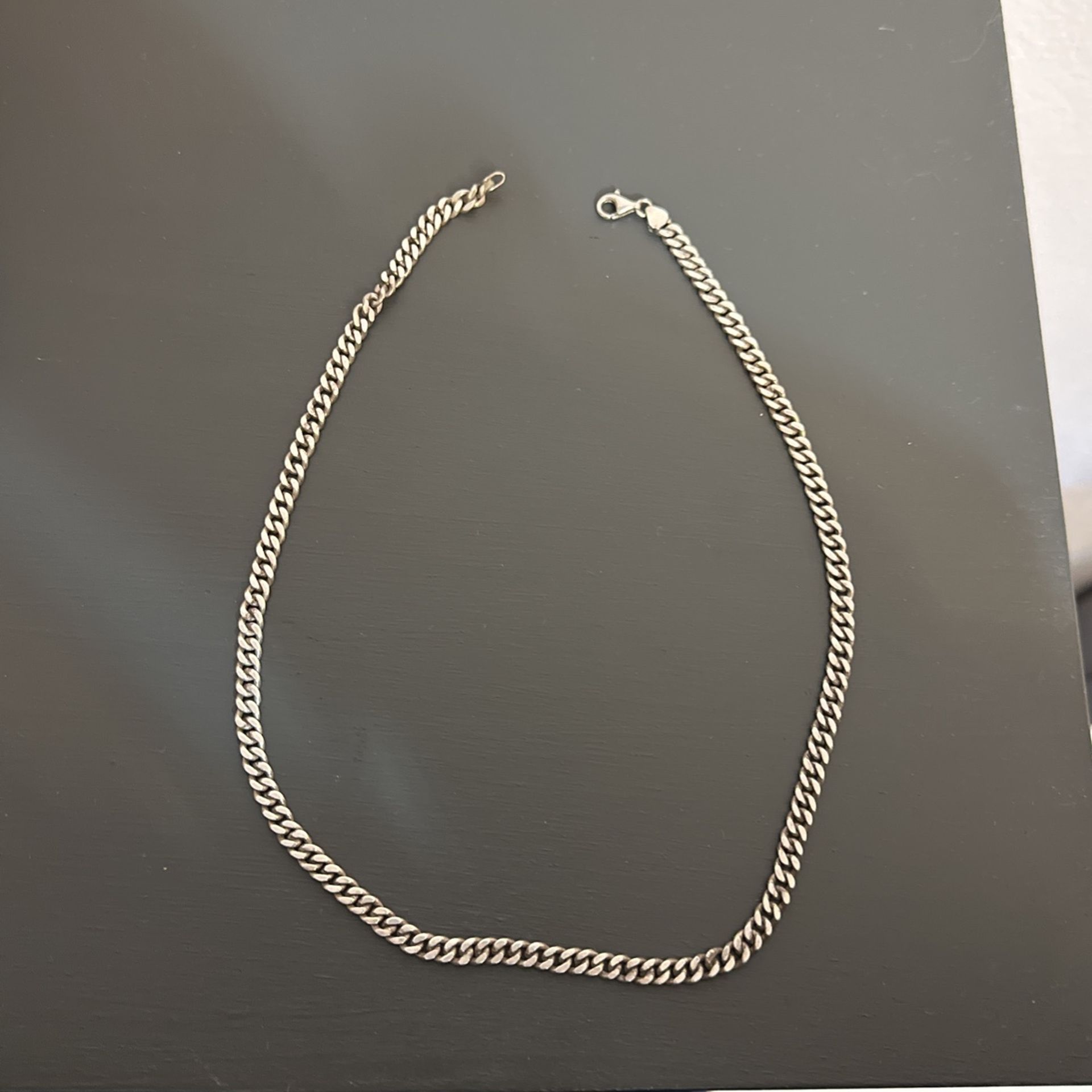 Sterling Silver Cuban Link Chain