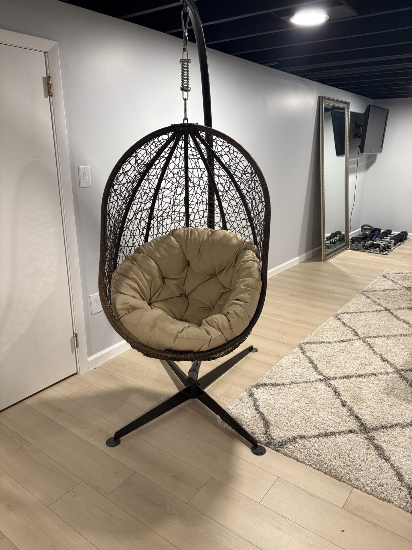 Hanging Egg Swing Chair w/ Base