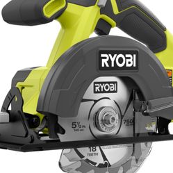 NEW ….. 18v RYOBI CIRCULAR SAW - TOOL  ONLY