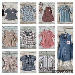11 Piece Nwt Girls Dress Top Shirt Sweater Lot Dresses Shirts Little Big Girl Kids Clothing