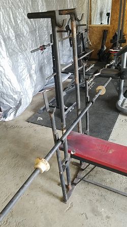 Old school weight bench sale