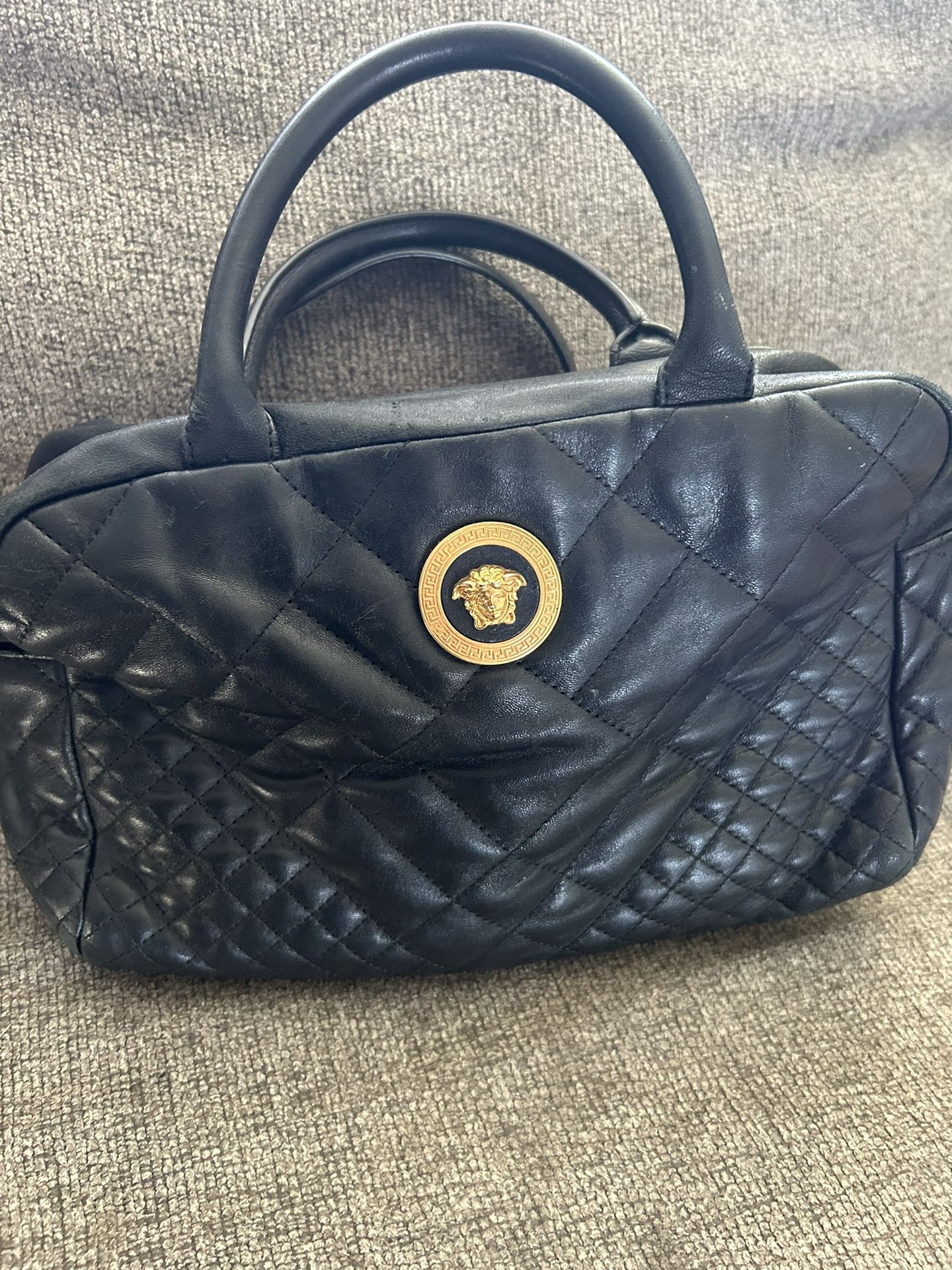 Black Versace Bag