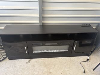 🔥 70” Electric Fireplace TV Stand – $120 🔥