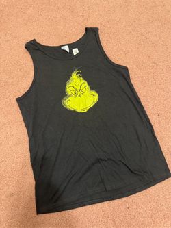 New large grinch Christmas t shirt tank top outfit