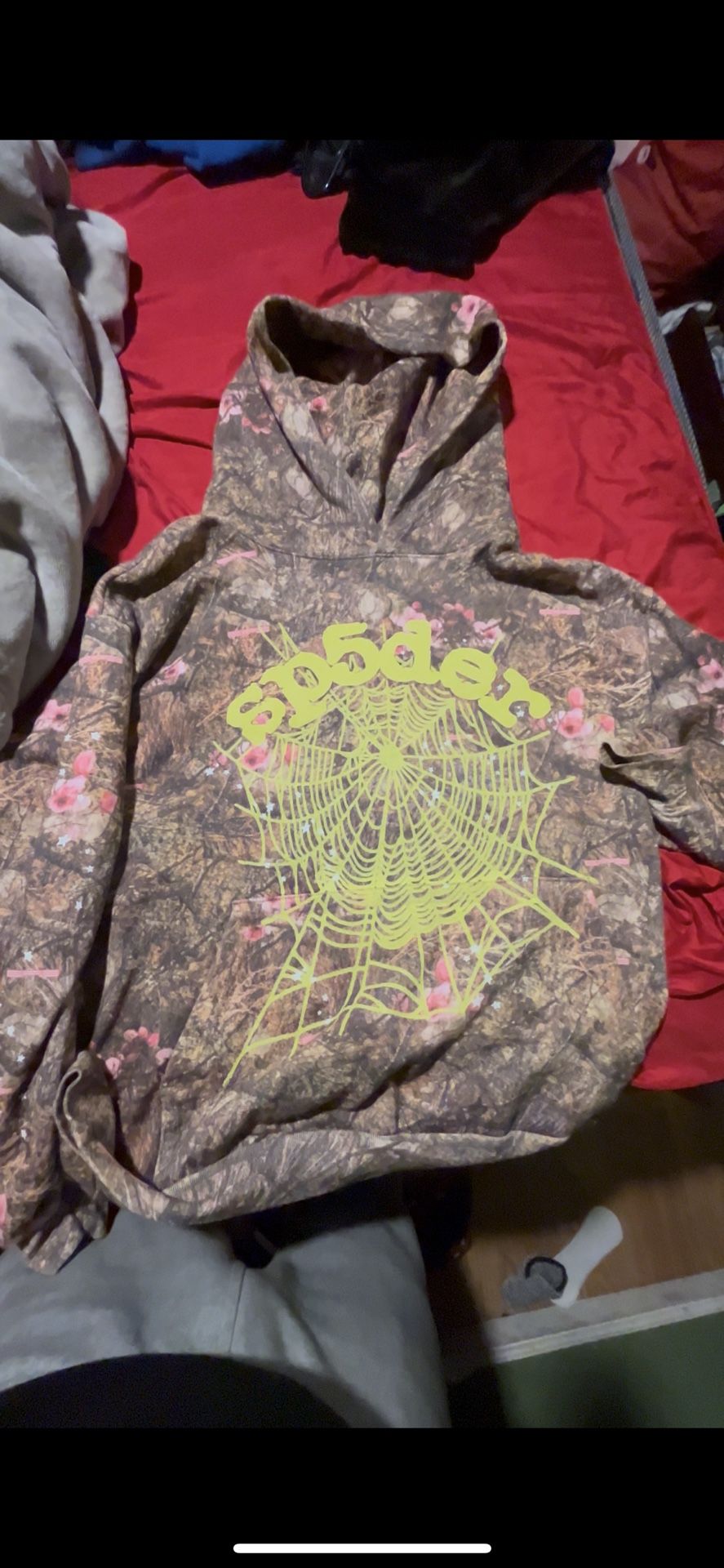 Spider Worldwide Men’s Hoodie Multi/Brown - L