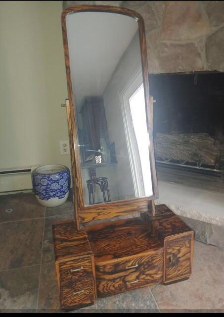 Beautiful Antique Japanese Kyodai Vanity - Geisha Tansu With Mirror From Meiji Period