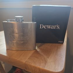 Dewar's Scotch Whisky 5oz Flask - Brand New