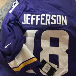 NWT Nike Minnesota Vikings Justin Jefferson jersey Size 5xl