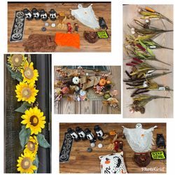 Fall & Halloween Decorations – Great Condition! 🎃🍂