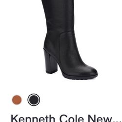 Kenneth Cole Black Boots 