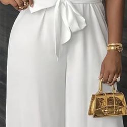 White Jump Suits 