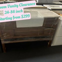 Bathroom Vanity Clearance,30-84 inch 8.7131